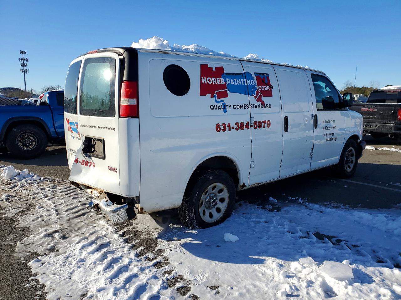 2013 GMC Savana VIN 1GTS7AFX2D1148231 photo 3