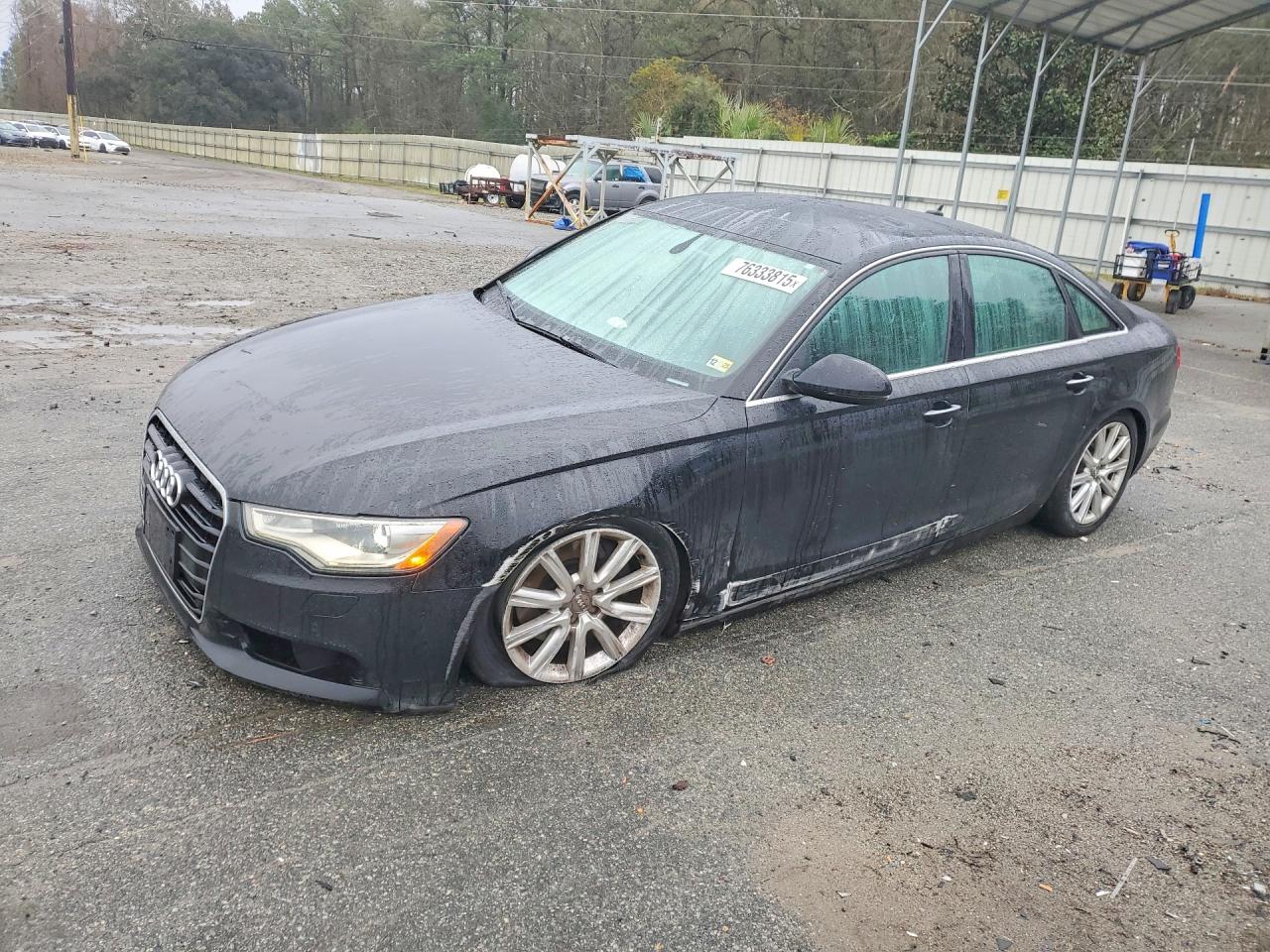 2014 Audi A6 VIN WAUGFAFC0EN123180 photo 1