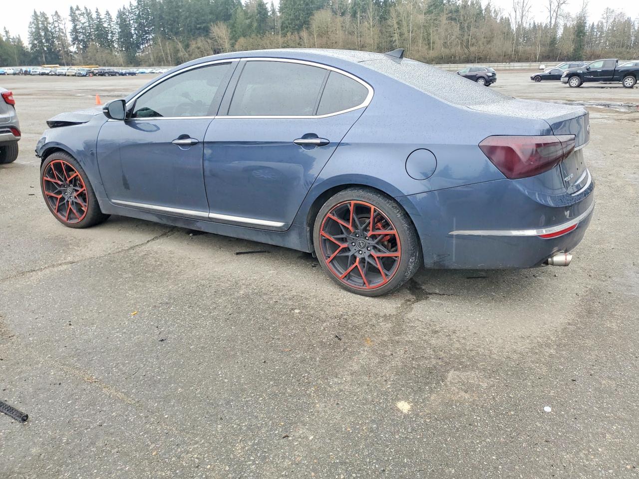 2014 Kia Cadenza VIN KNALN4D70E5122328 photo 2