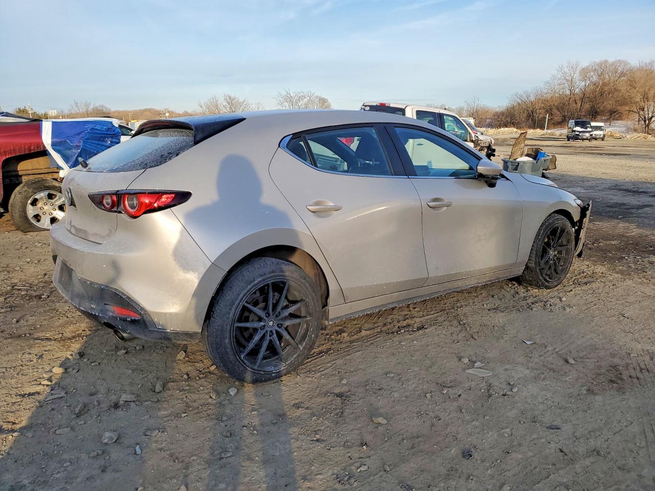 2022 Mazda 3 VIN JM1BPAKL3N1502455 photo 3