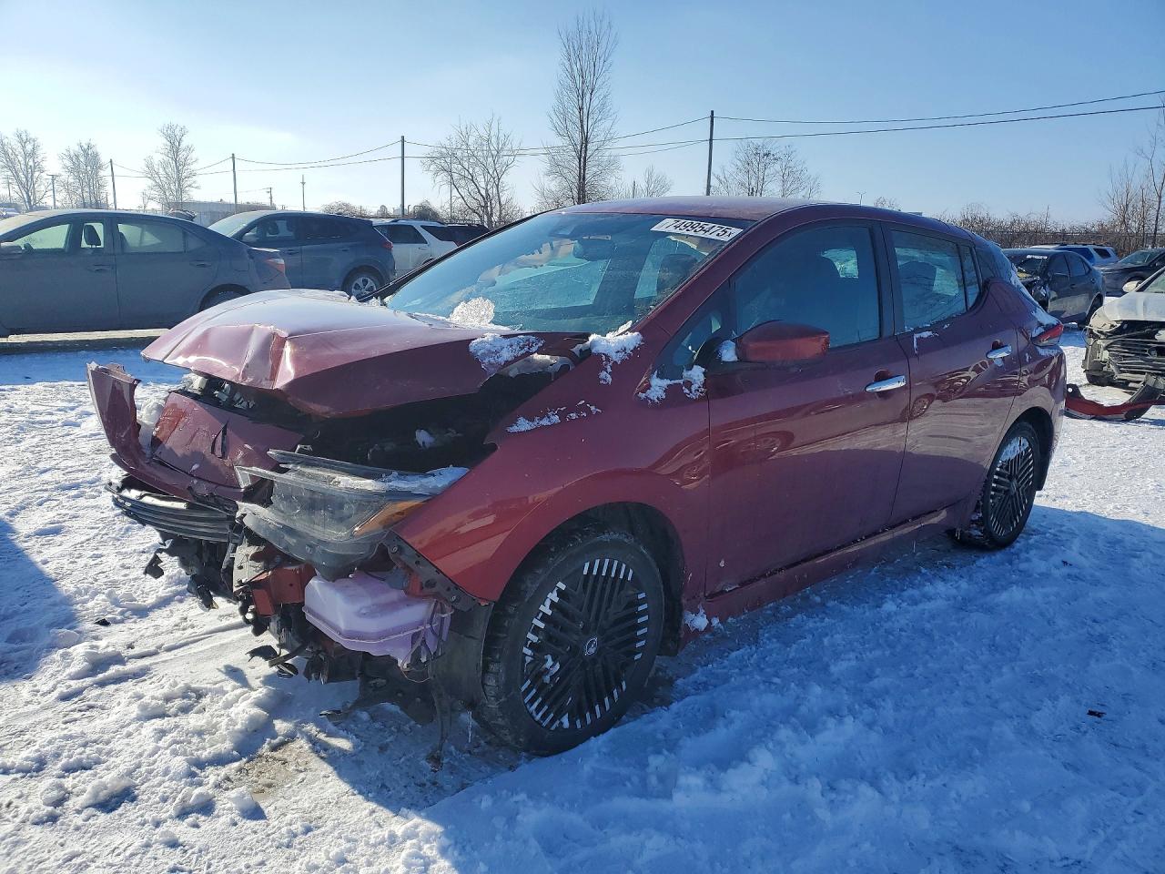 2023 Niss Leaf VIN 1N4CZ1CV9PC550781 photo 1