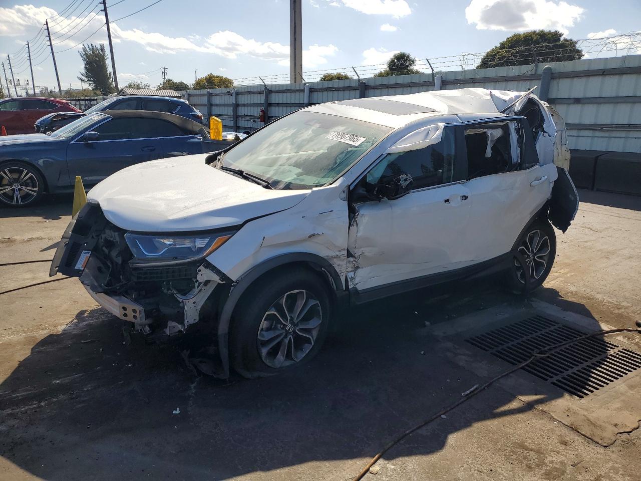 2021 Honda Crv VIN 2HKRW1H58MH411439 photo 1