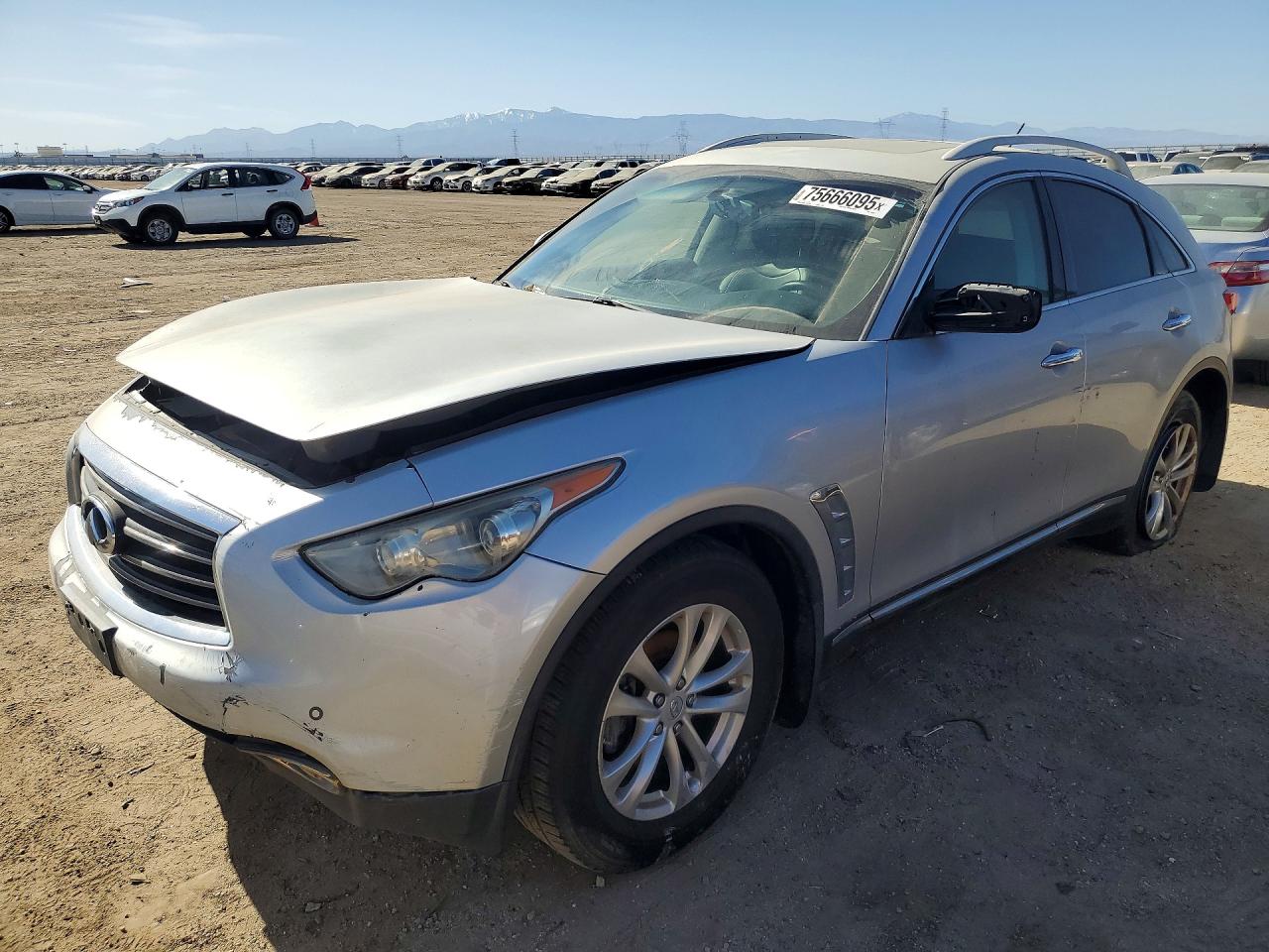 2013 Infiniti Fx37 VIN JN8CS1MU6DM142267 photo 1