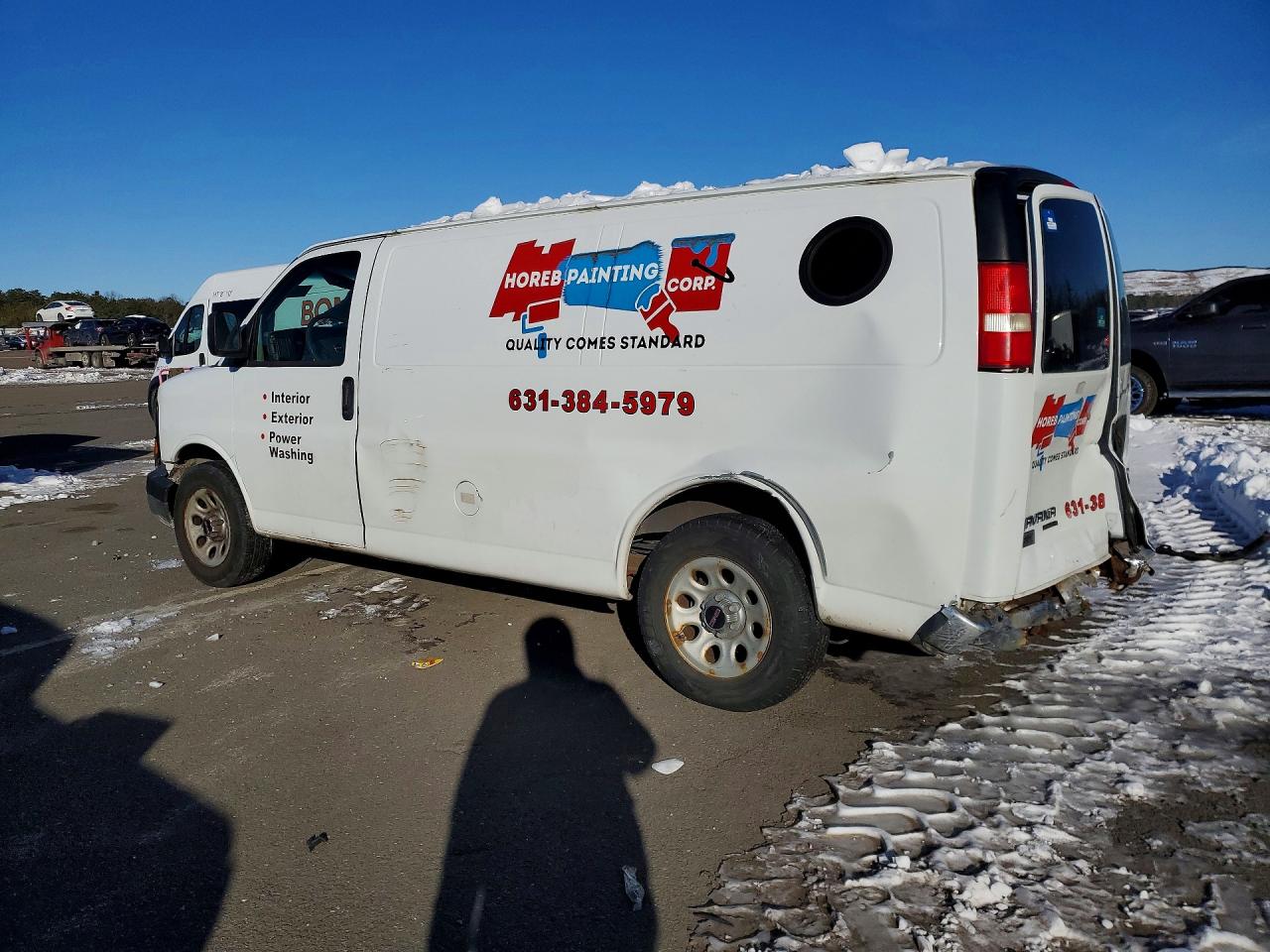 2013 GMC Savana VIN 1GTS7AFX2D1148231 photo 2
