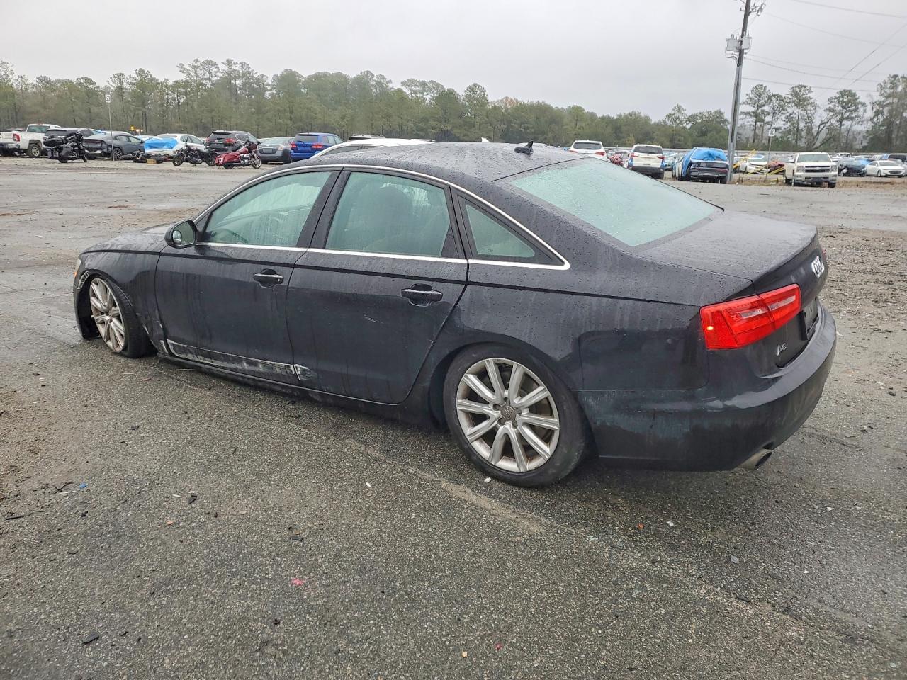 2014 Audi A6 VIN WAUGFAFC0EN123180 photo 2