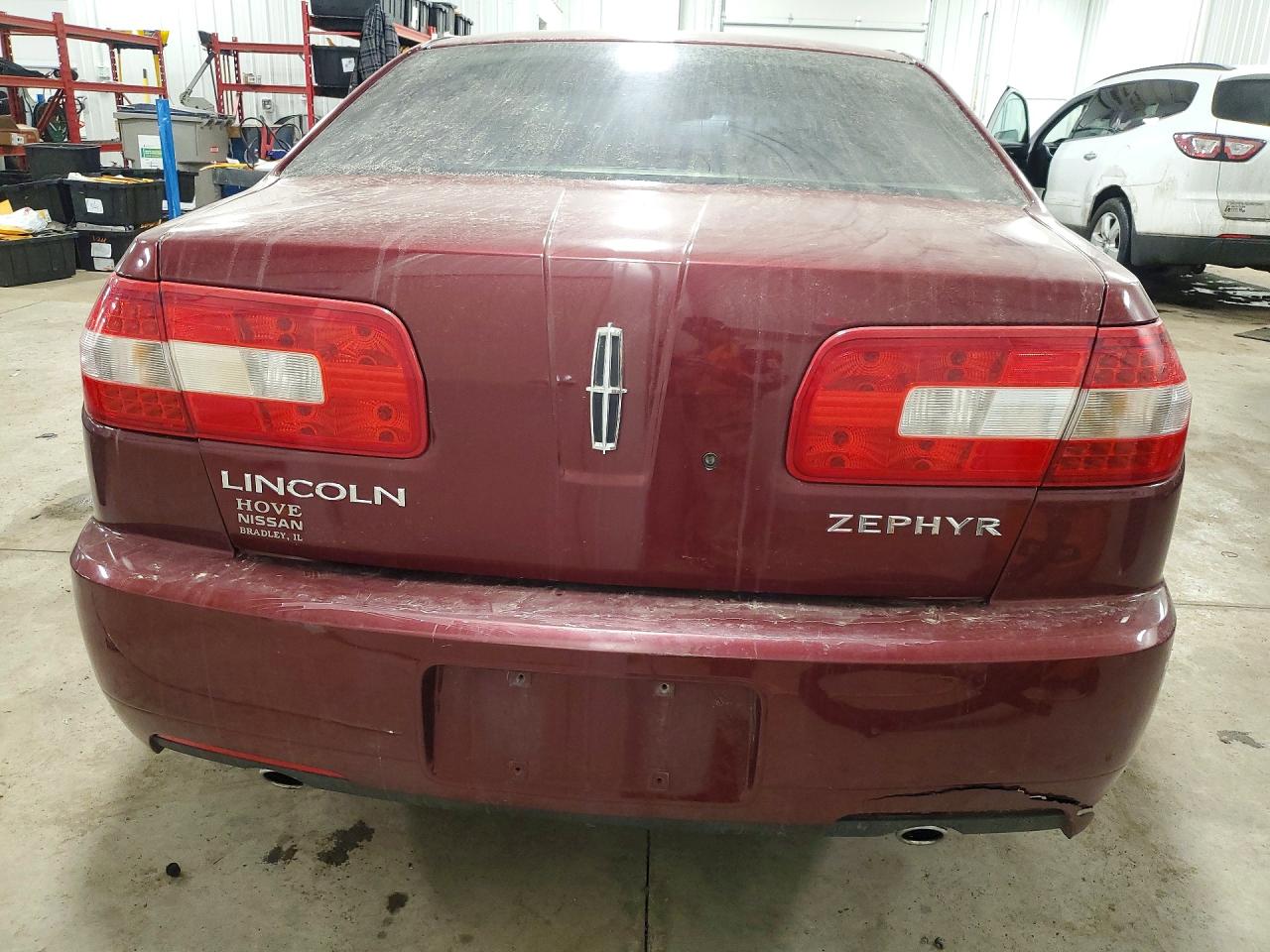 2006 Lincoln Zephyr VIN 3LNHM26156R645444 photo 6