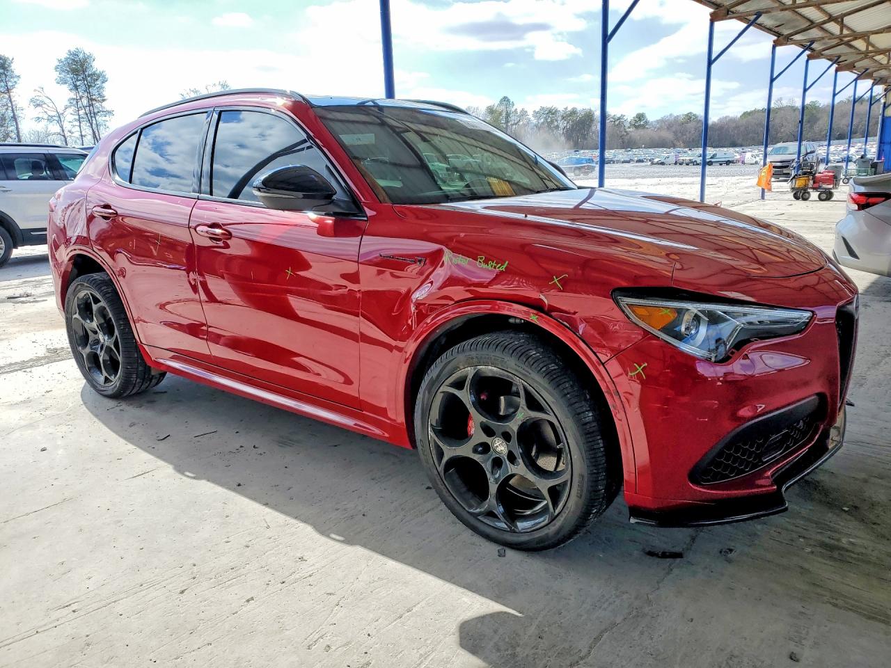 2022 Alfa Stelvio VIN ZASPAKBN5N7D24888 photo 4