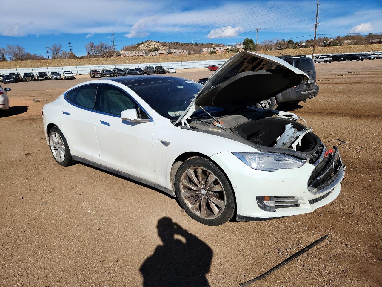 2015 Tesla Model s VIN 5YJSA1H15FFP74456 photo 4