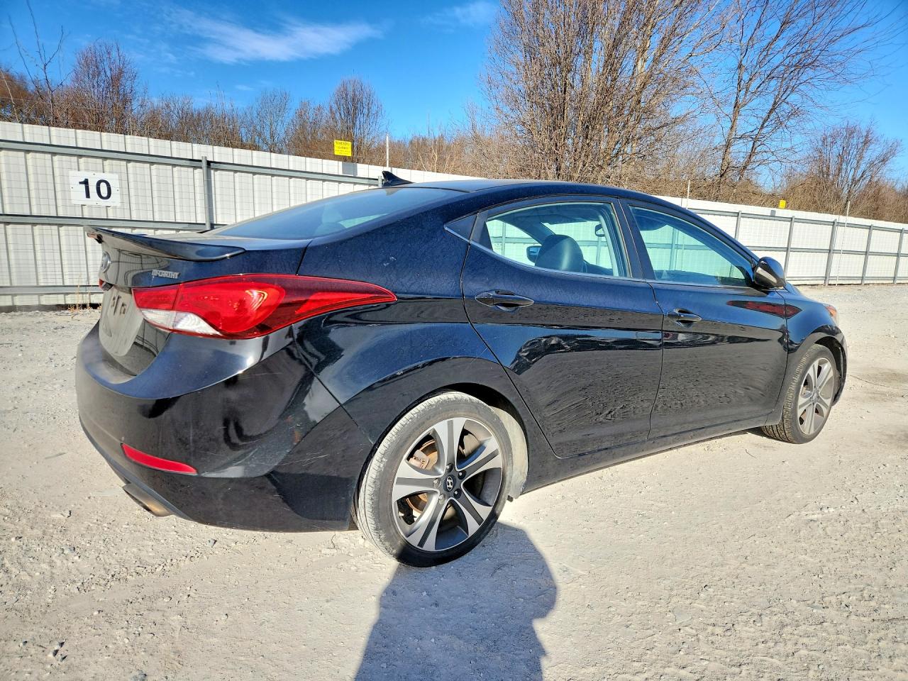 2015 Elantra VIN KMHDH4AH8FU342654 photo 3