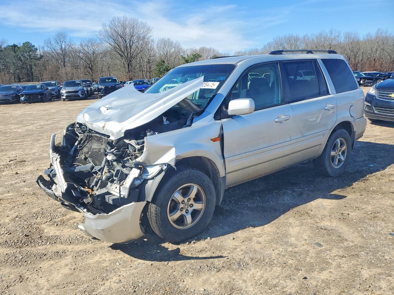 2006 HONDA Pilot VIN 5FNYF18436B030151 photo 1