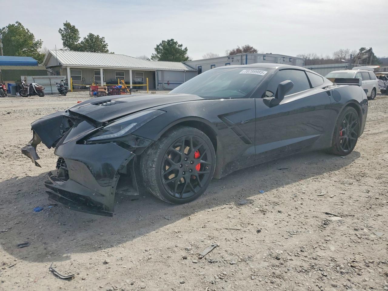 2019 Chevrolet Corvette VIN 1G1YB2D79K5100256 photo 1