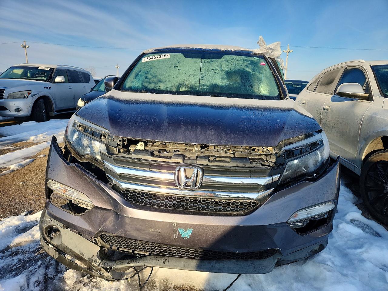 2018 Honda Pilot VIN 5FNYF6H55JB011597 photo 5