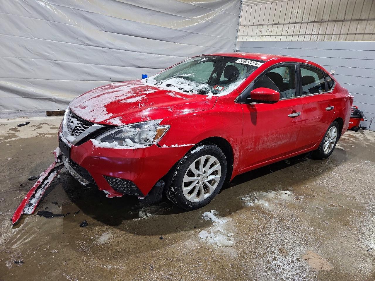 2019 NISS Sentra VIN 3N1AB7AP8KL607954 photo 1