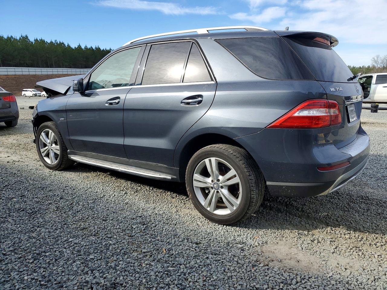 2012 MERCEDES-BENZ M-class VIN 4JGDA5HBXCA039724 photo 2
