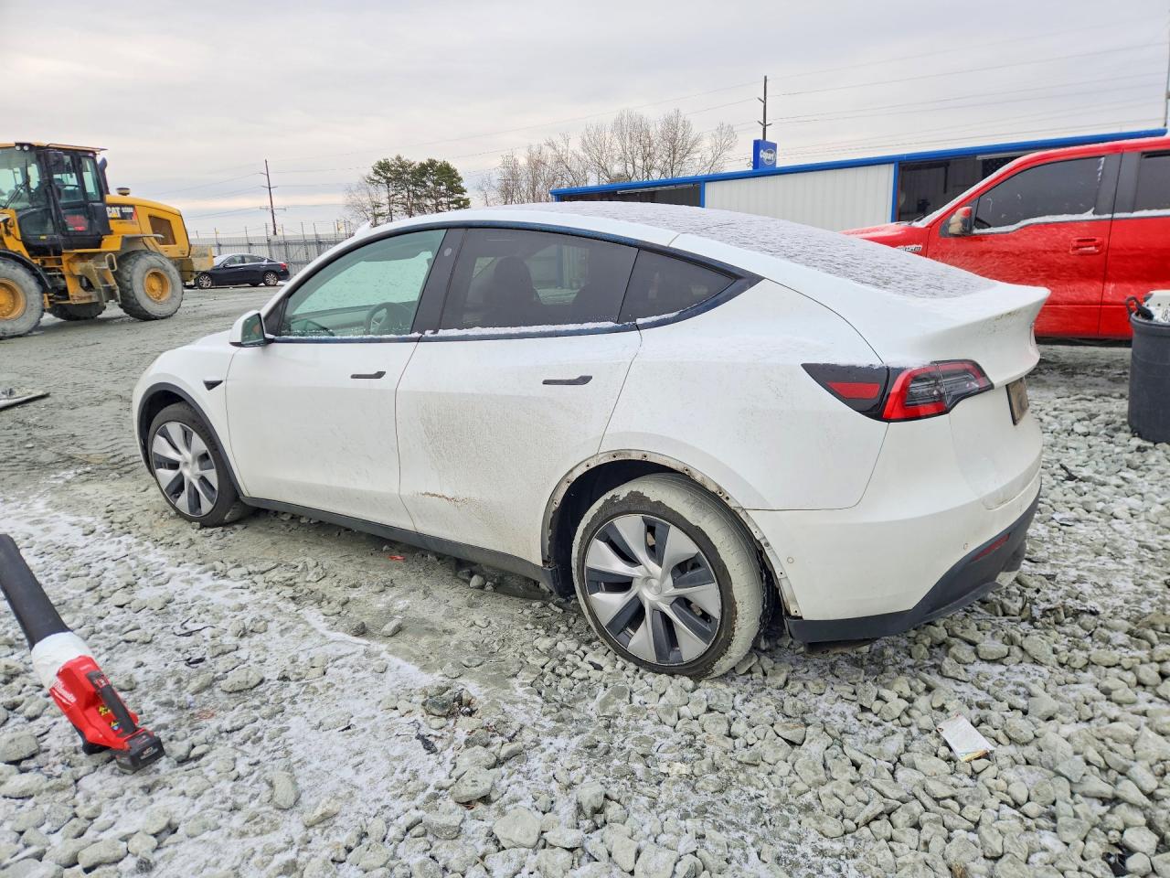 2021 Model y VIN 5YJYGDEE6MF079823 photo 2