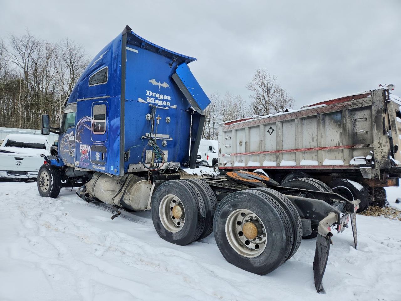 2022 KENWORTH Tractor VIN 1XKYD49X6NJ474930 photo 3