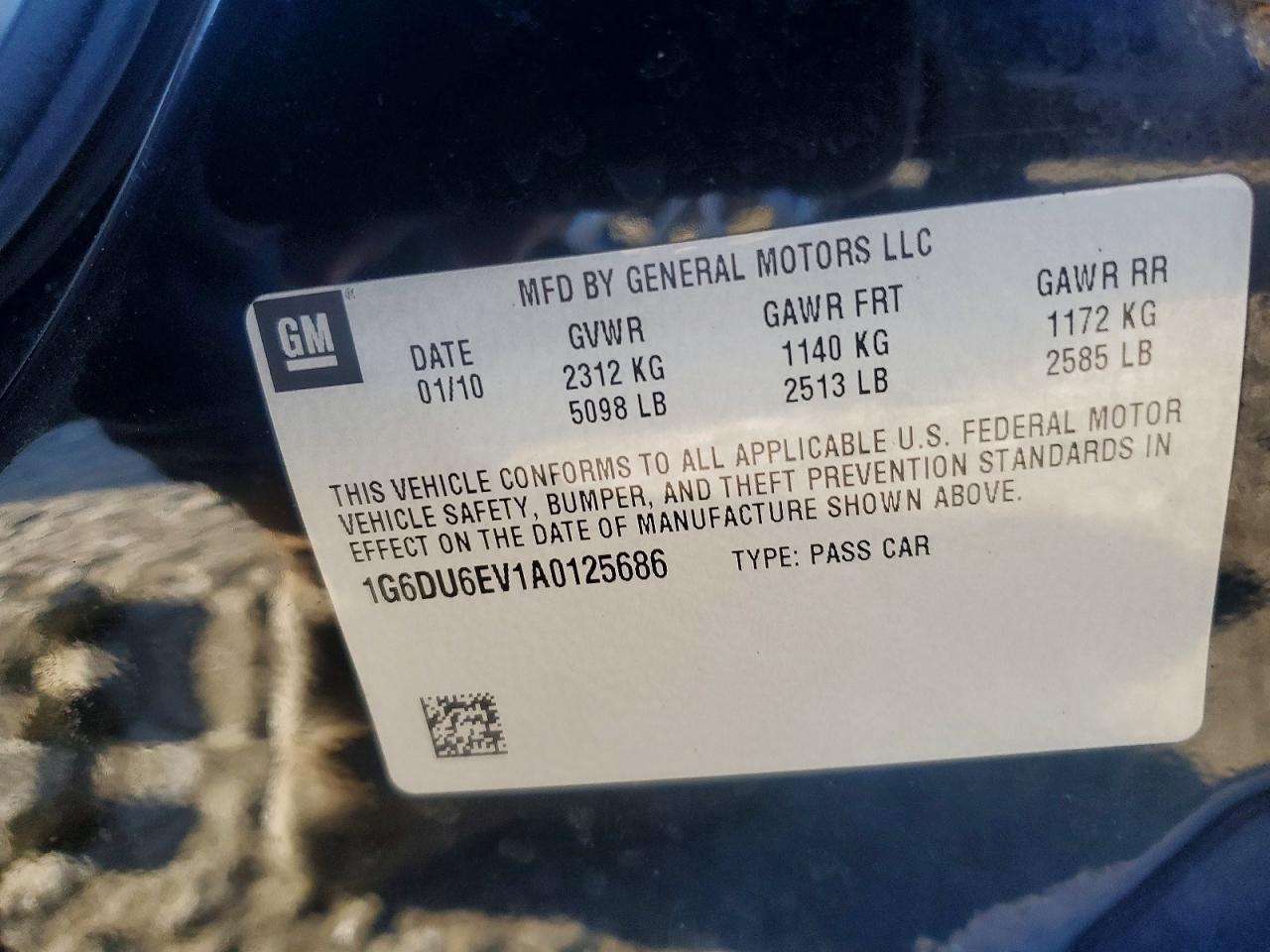 2010 Cadillac Sts VIN 1G6DU6EV1A0125686 photo 12