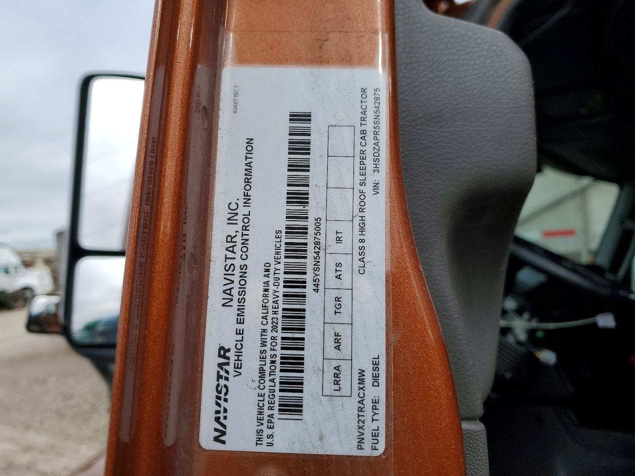 2025 International All models VIN 3HSDZAPR5SN542875 photo 10