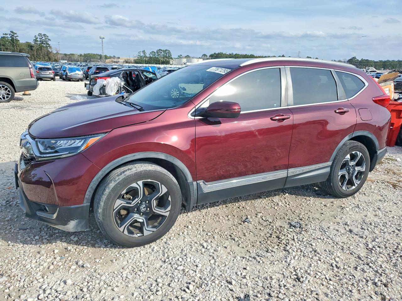2017 Honda Crv VIN 5J6RW1H95HL016102 photo 1