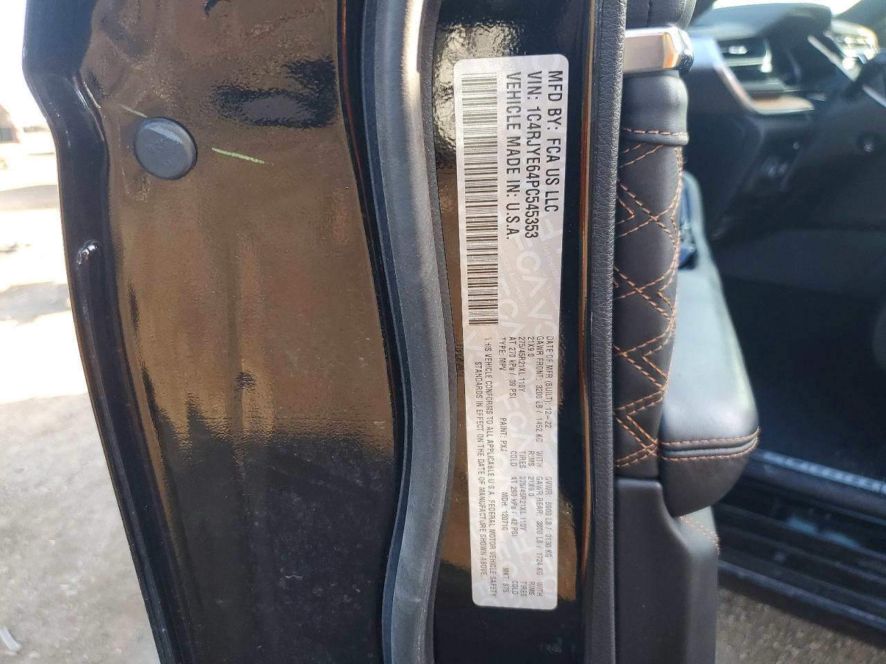 2023 Jeep Grand cher VIN 1C4RJYE64PC545353 photo 12
