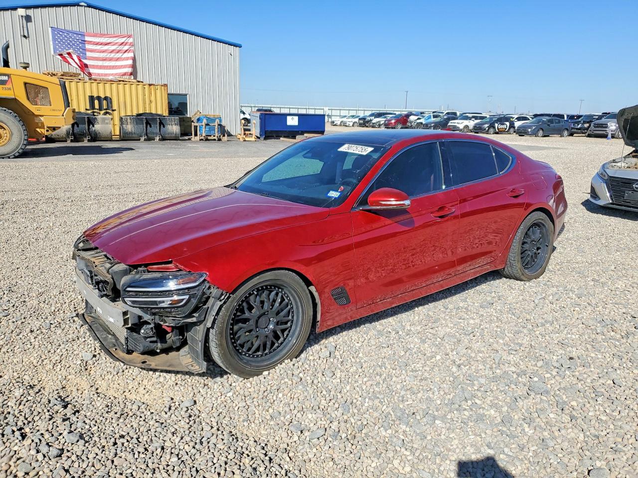 2022 Genesis G70 VIN KMTG54TE0NU099967 photo 1