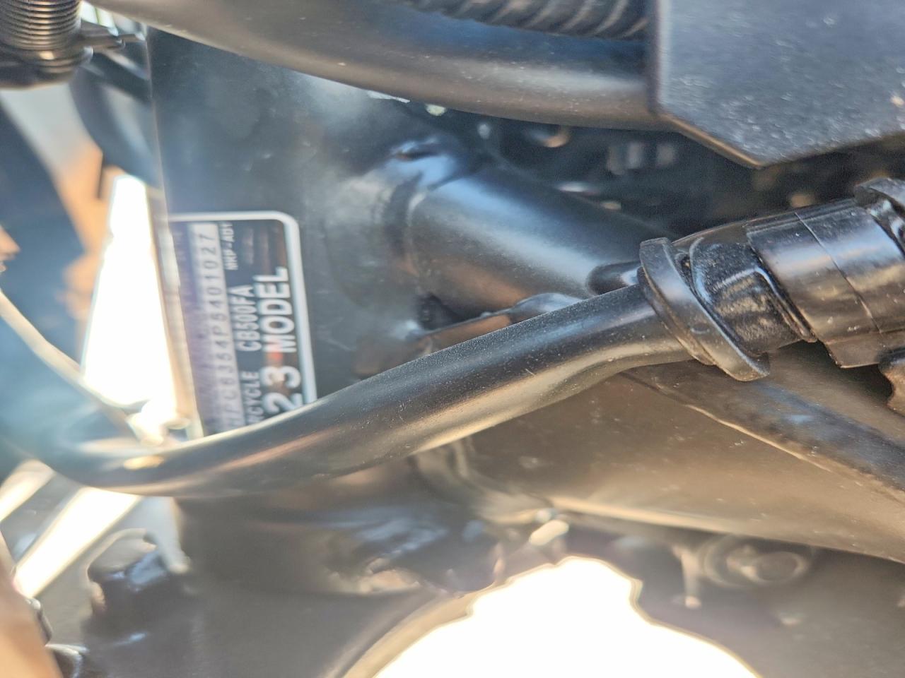 2023 Honda Cb cycle VIN MLHPC6354P5401027 photo 9