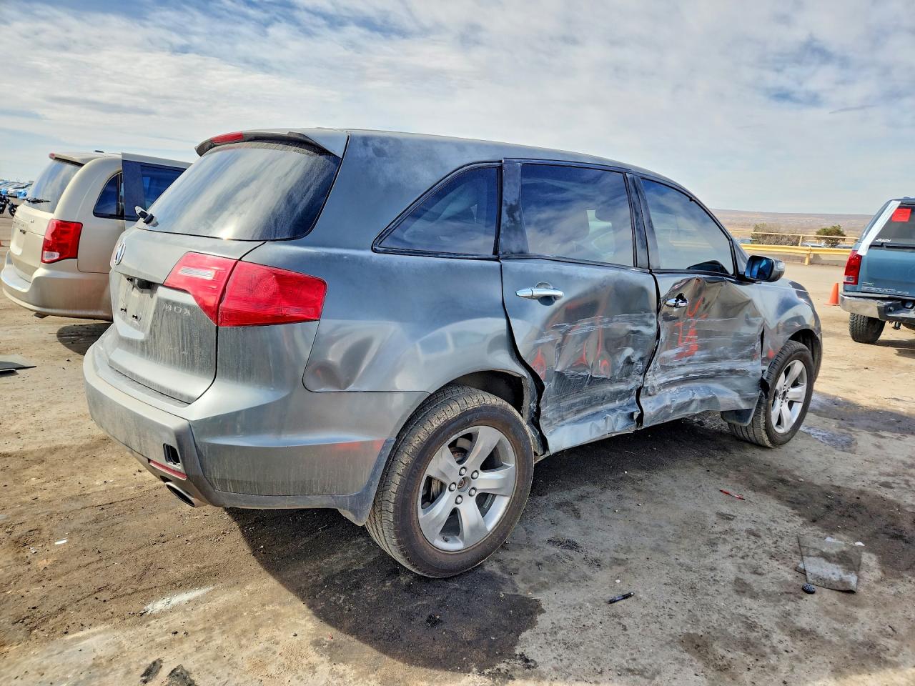 2007 ACURA Mdx VIN 2HNYD28887H502641 photo 3