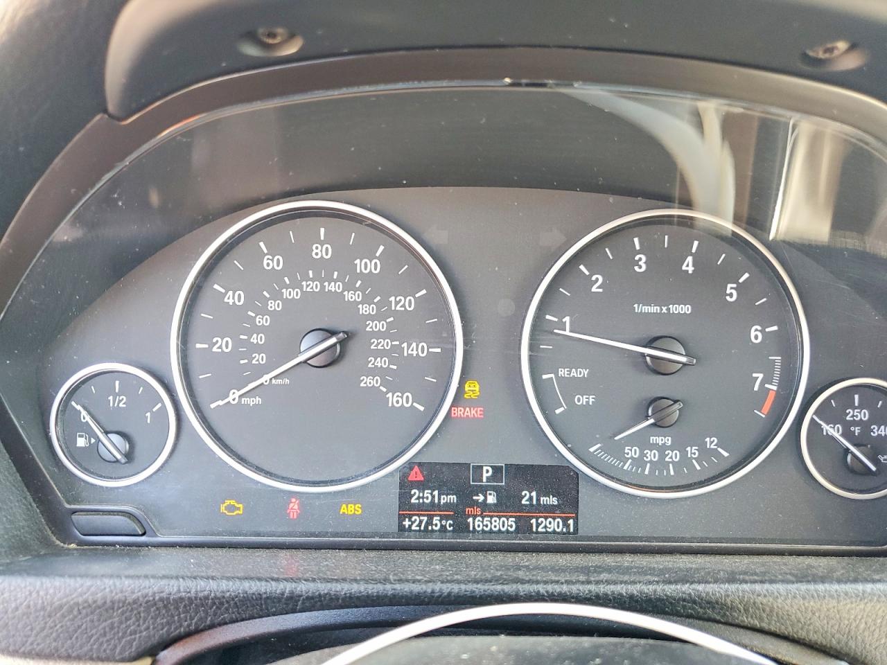 2013 BMW 3 series VIN WBA3B1C52DF461849 photo 9