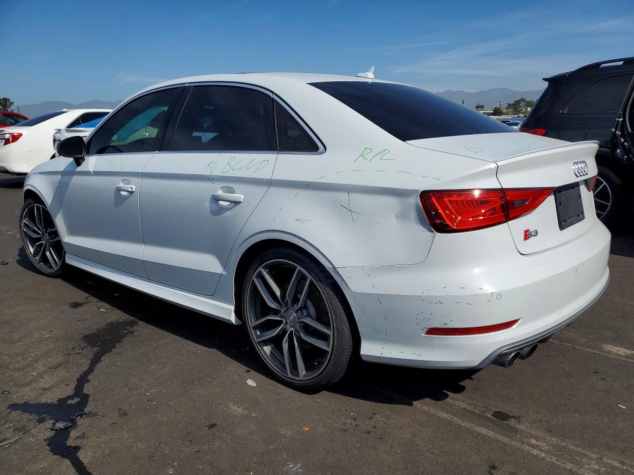 2016 Audi S3 VIN WAUB1GFF2G1030497 photo 2