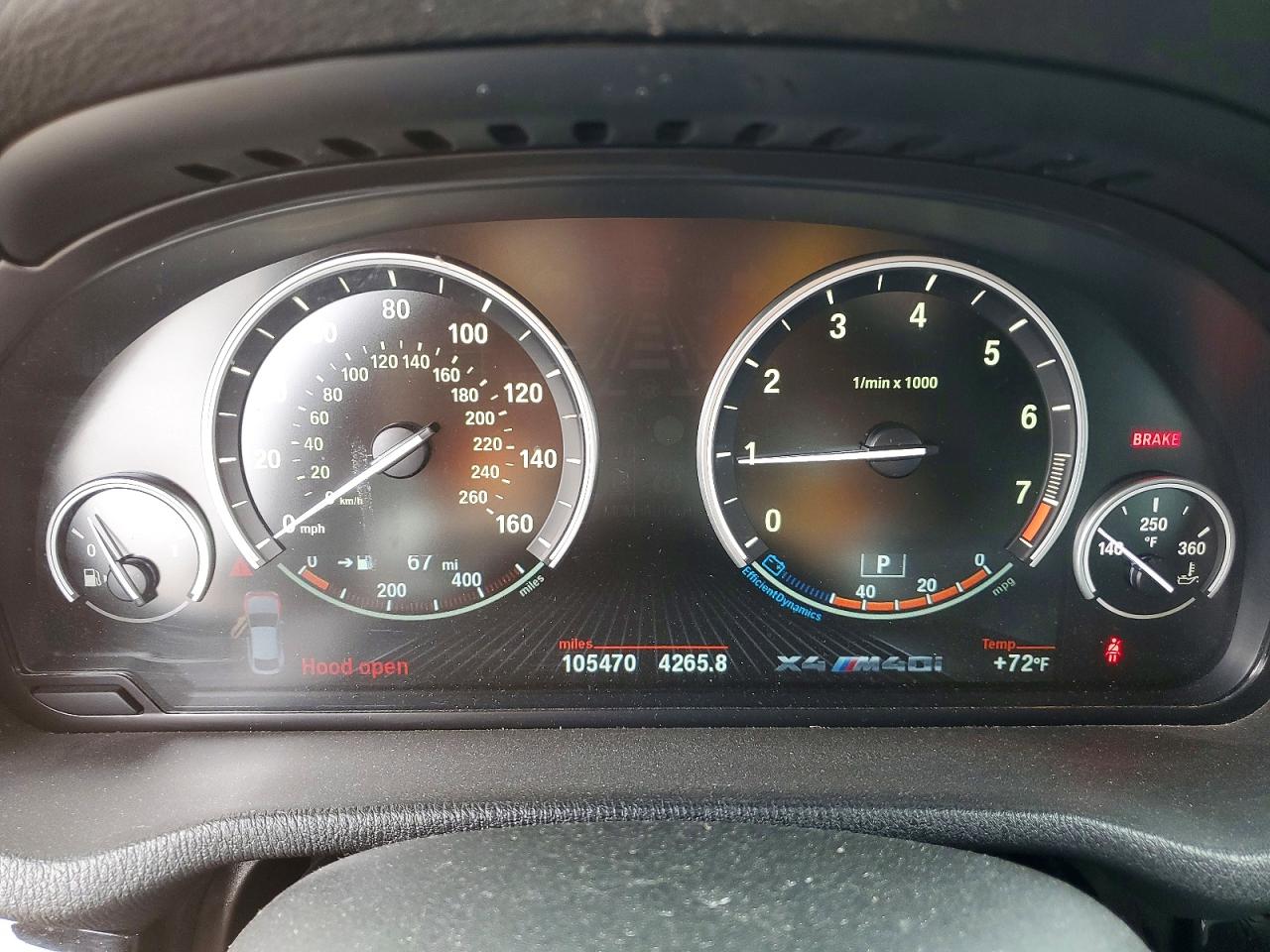 2018 BMW X4 VIN 5UXXW7C5XJ0W63752 photo 9