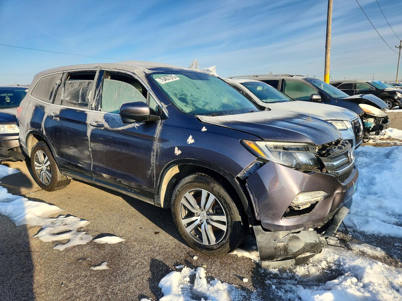 2018 Honda Pilot VIN 5FNYF6H55JB011597 photo 4