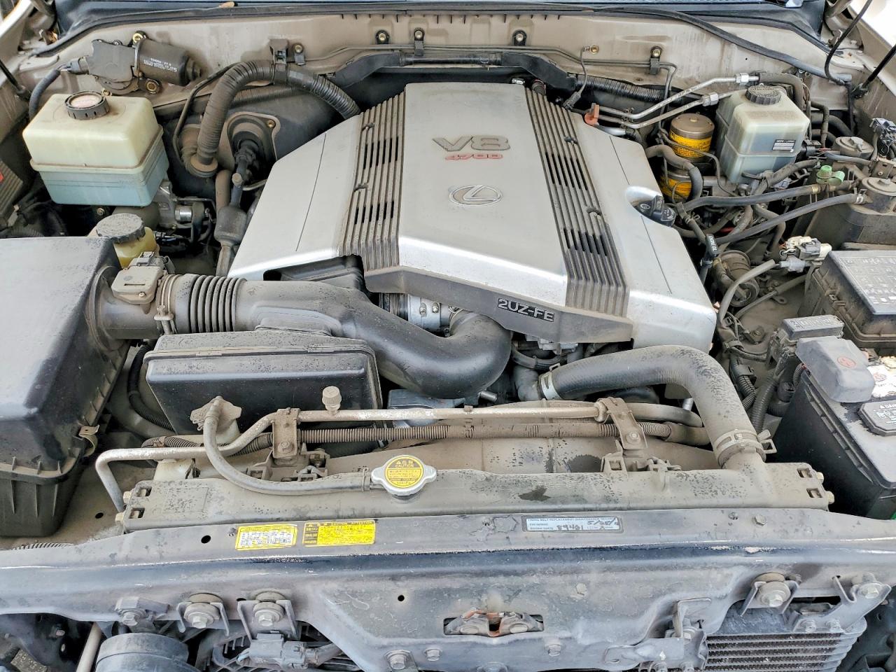 2002 Lexus Lx 470 VIN JTJHT00WX23520235 photo 12