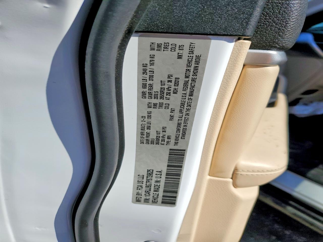 2023 Jeep Grand cher VIN 1C4RJJBG7P8739625 photo 12