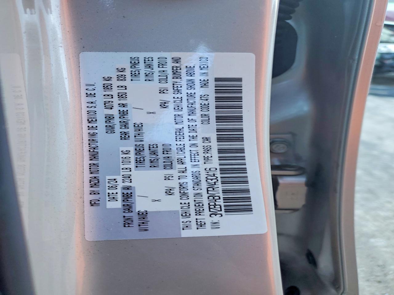 2024 Mazda Mazda3 VIN 3MZBPABM7RM430416 photo 12