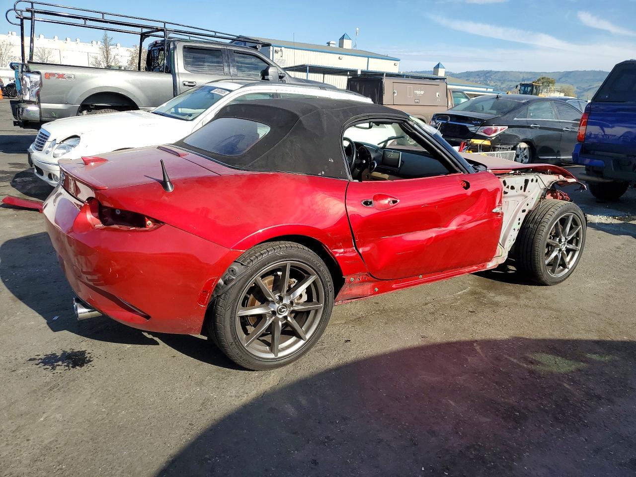 2016 Mazda Mx5 VIN JM1NDAD72G0102028 photo 3