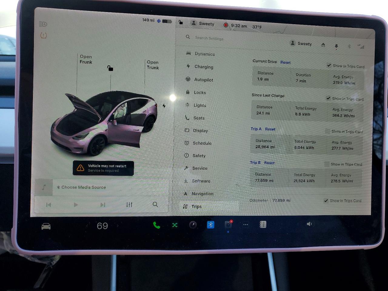 2020 Tesla Model y VIN 5YJYGDEE3LF037141 photo 9
