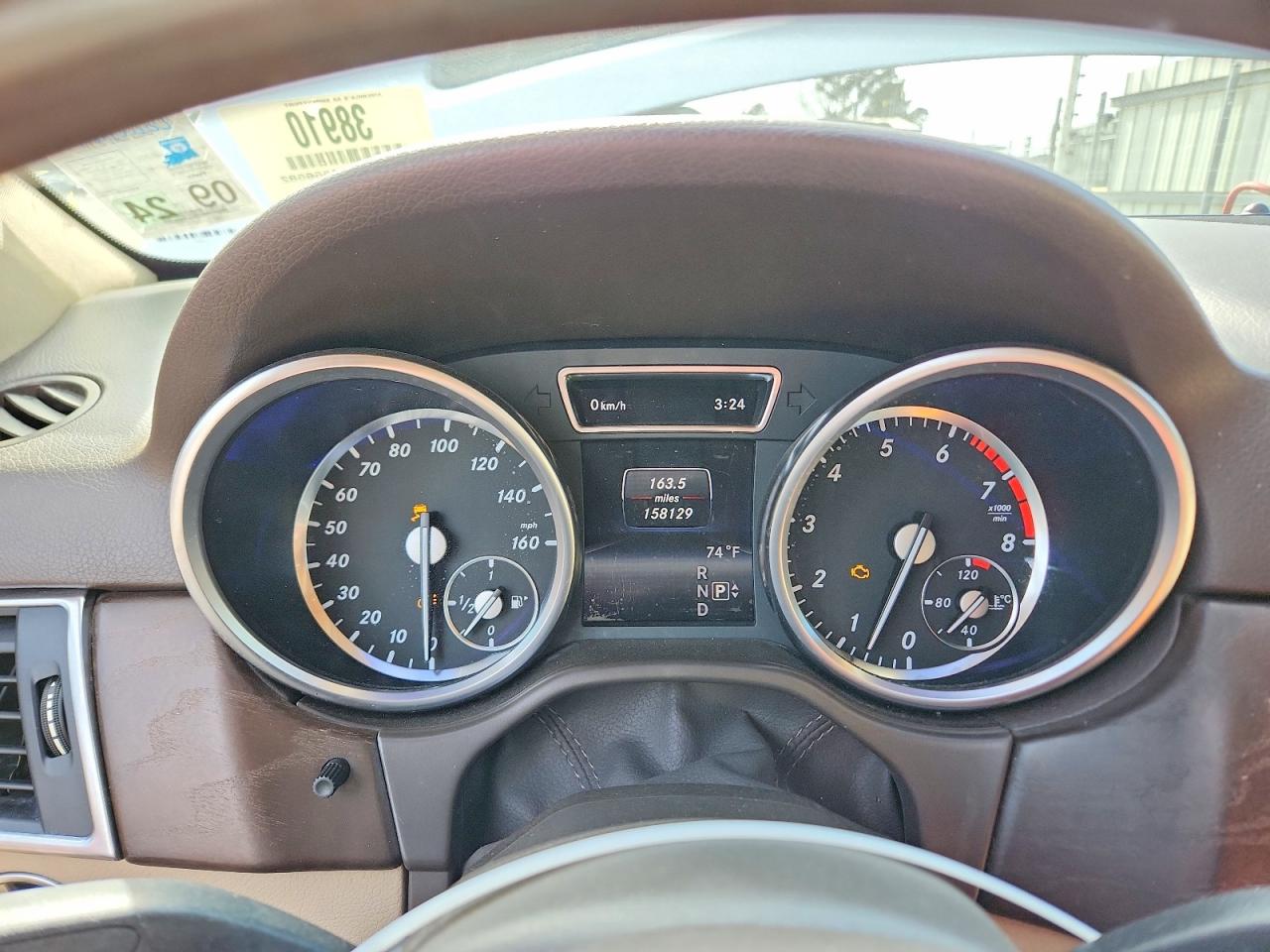 2015 Mercedes-Benz M-class VIN 4JGDA5JB6FA556582 photo 9