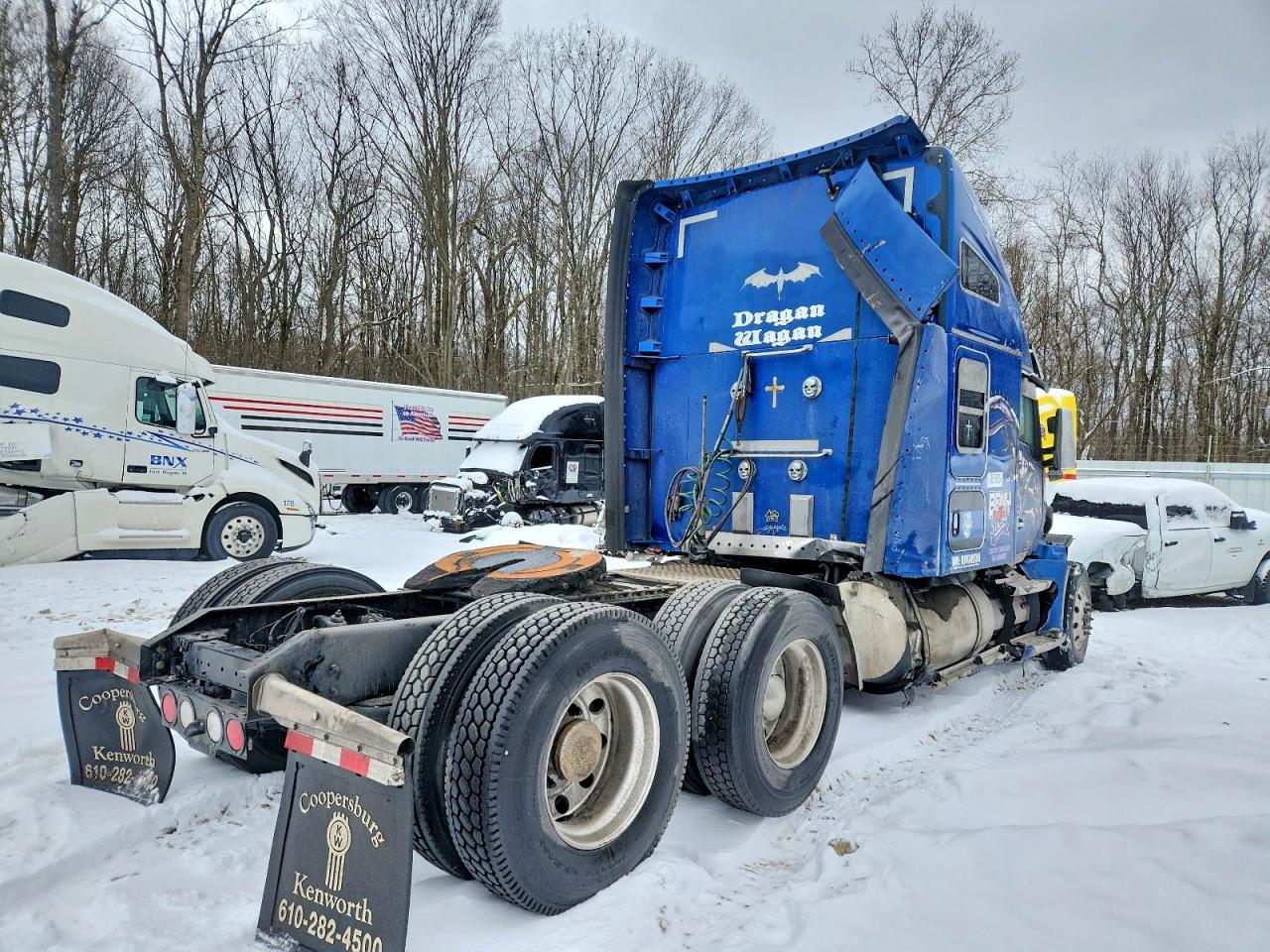 2022 KENWORTH Tractor VIN 1XKYD49X6NJ474930 photo 4