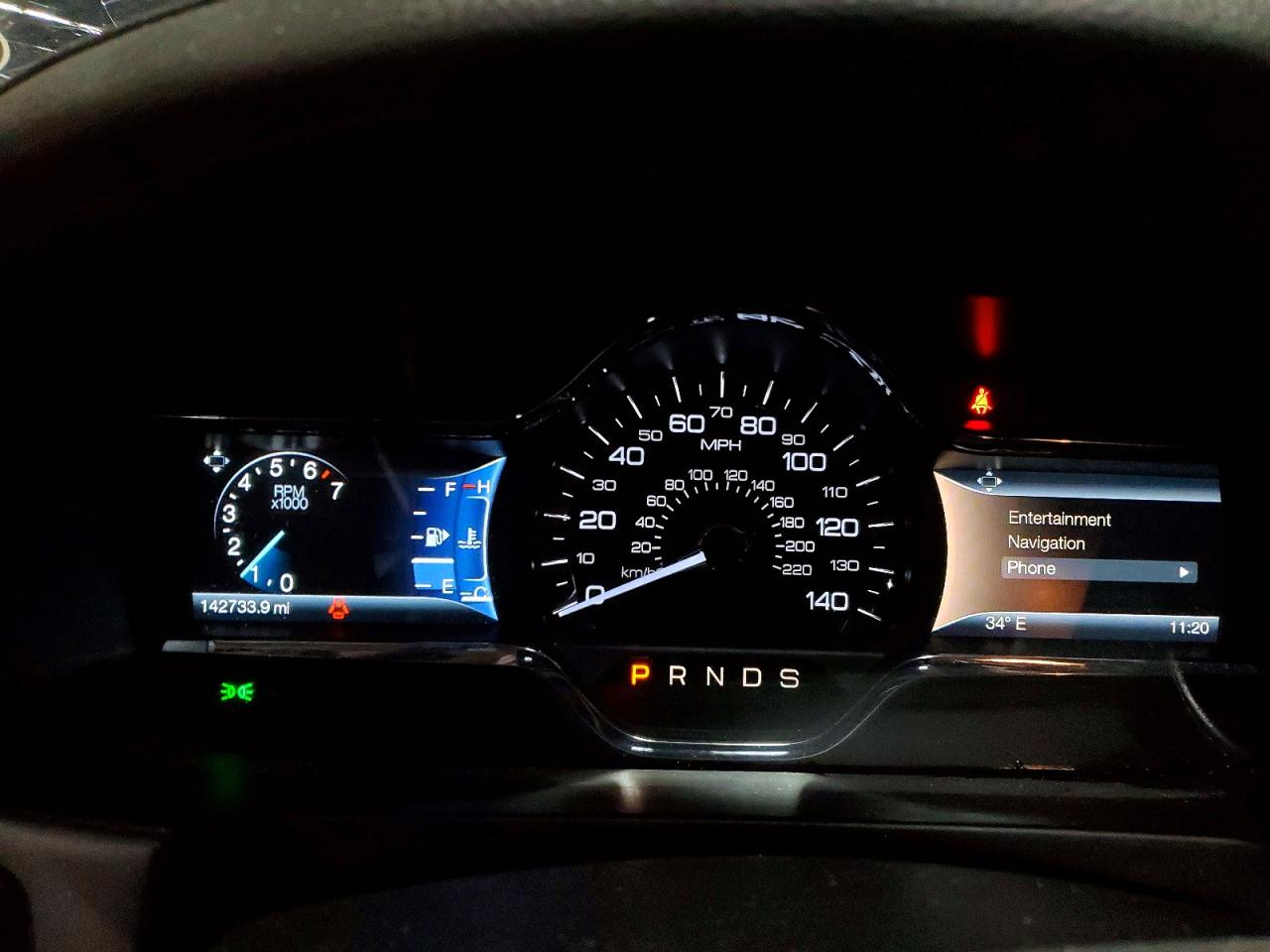 2014 LINCOLN Mks VIN 1LNHL9EK9EG612314 photo 9