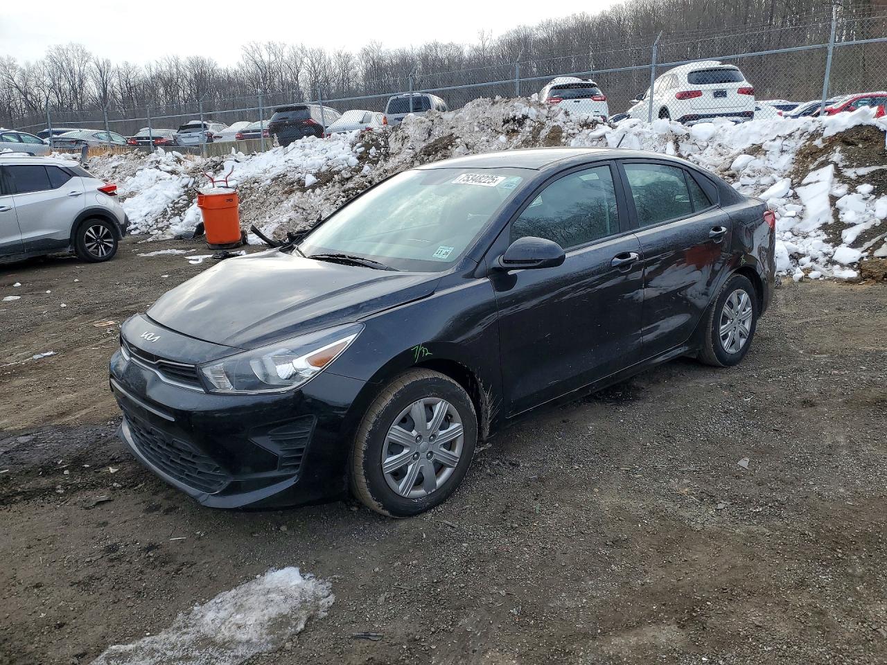 2022 Kia Rio VIN 3KPA24AD5NE432038 photo 1