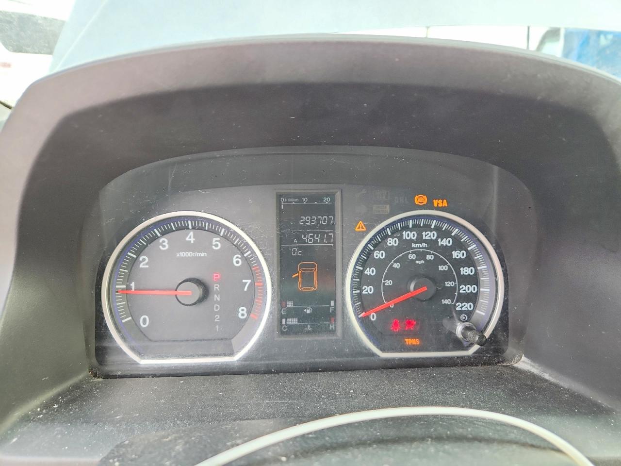 2007 Honda Crv VIN 5J6RE48767L817011 photo 9