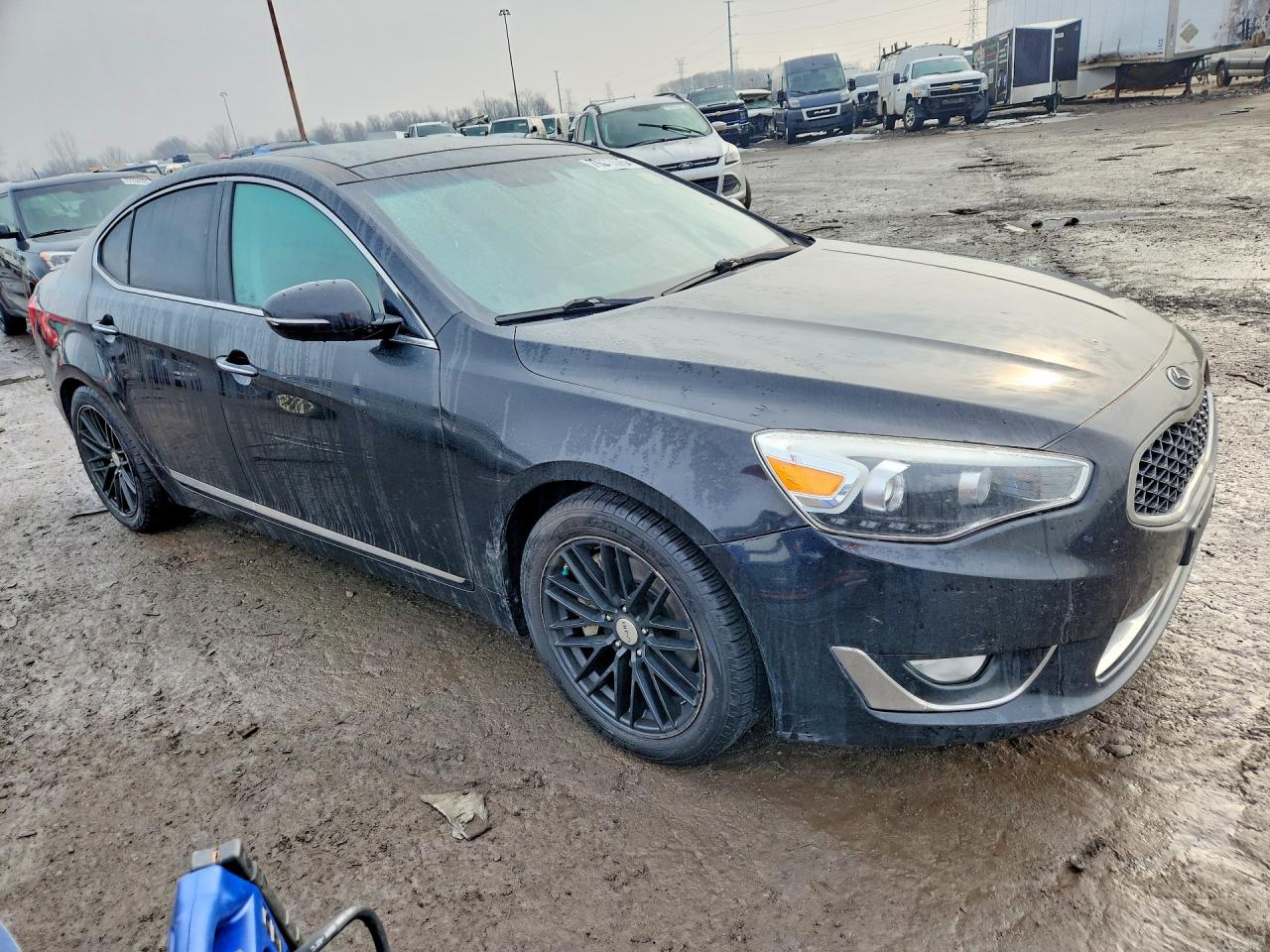 2015 Kia Cadenza VIN KNALN4D76F5176024 photo 4