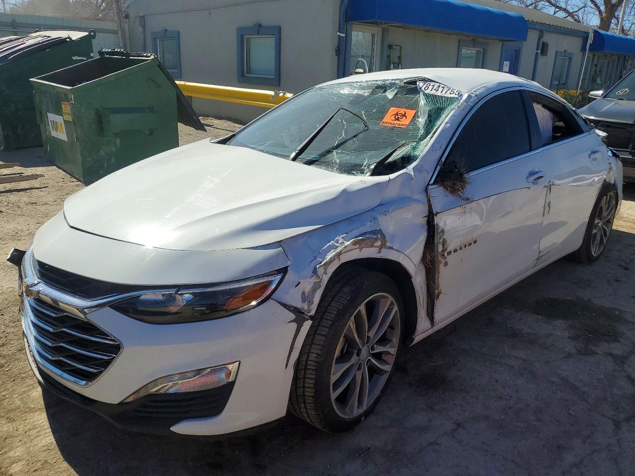 2022 Chev Malibu VIN 1G1ZD5ST7NF160826 photo 1