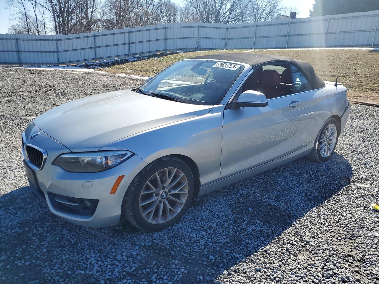 2016 BMW 2 series VIN WBA1L9C51GV324771 photo 1