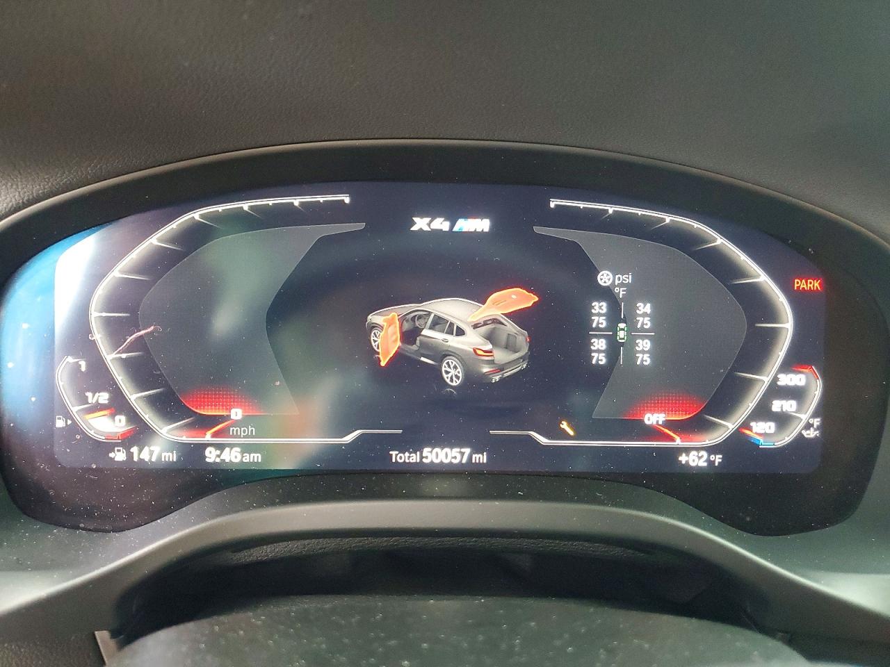 2021 BMW X4 VIN 5YMUJ0C08M9G91140 photo 9