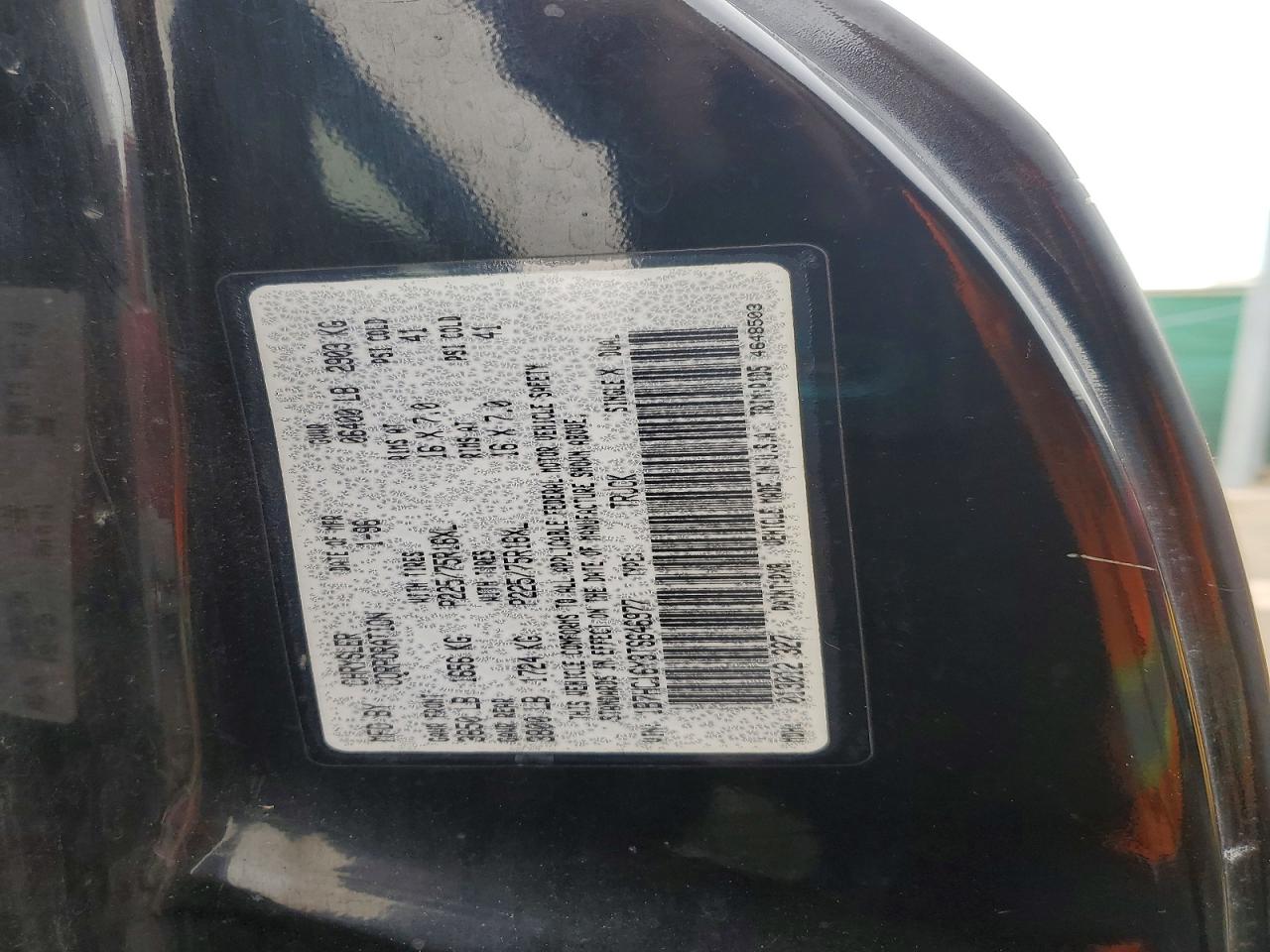 1996 DODGE All models VIN 1B7HC16Y3TS646977 photo 12