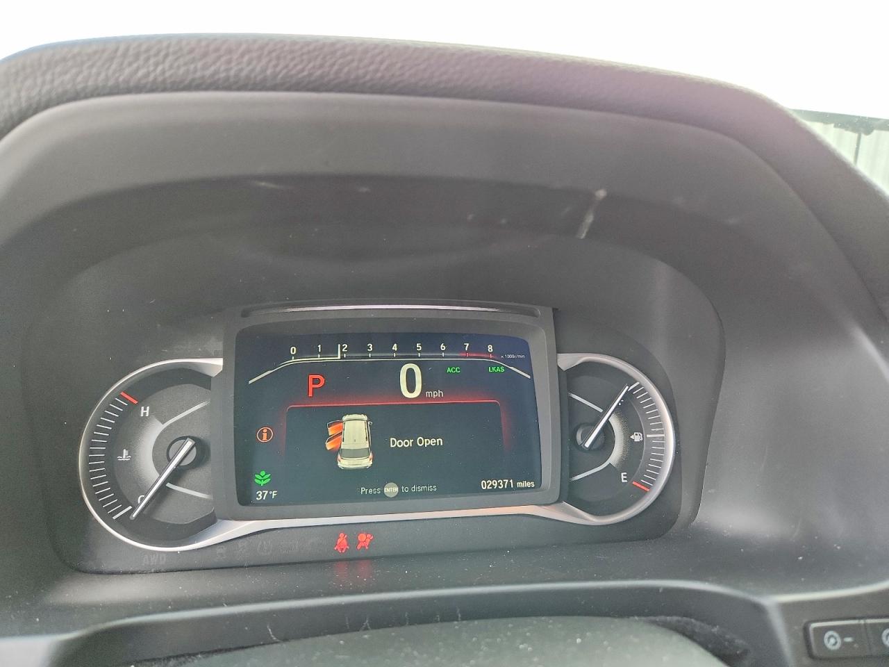 2022 Honda Passport VIN 5FNYF8H57NB020626 photo 9