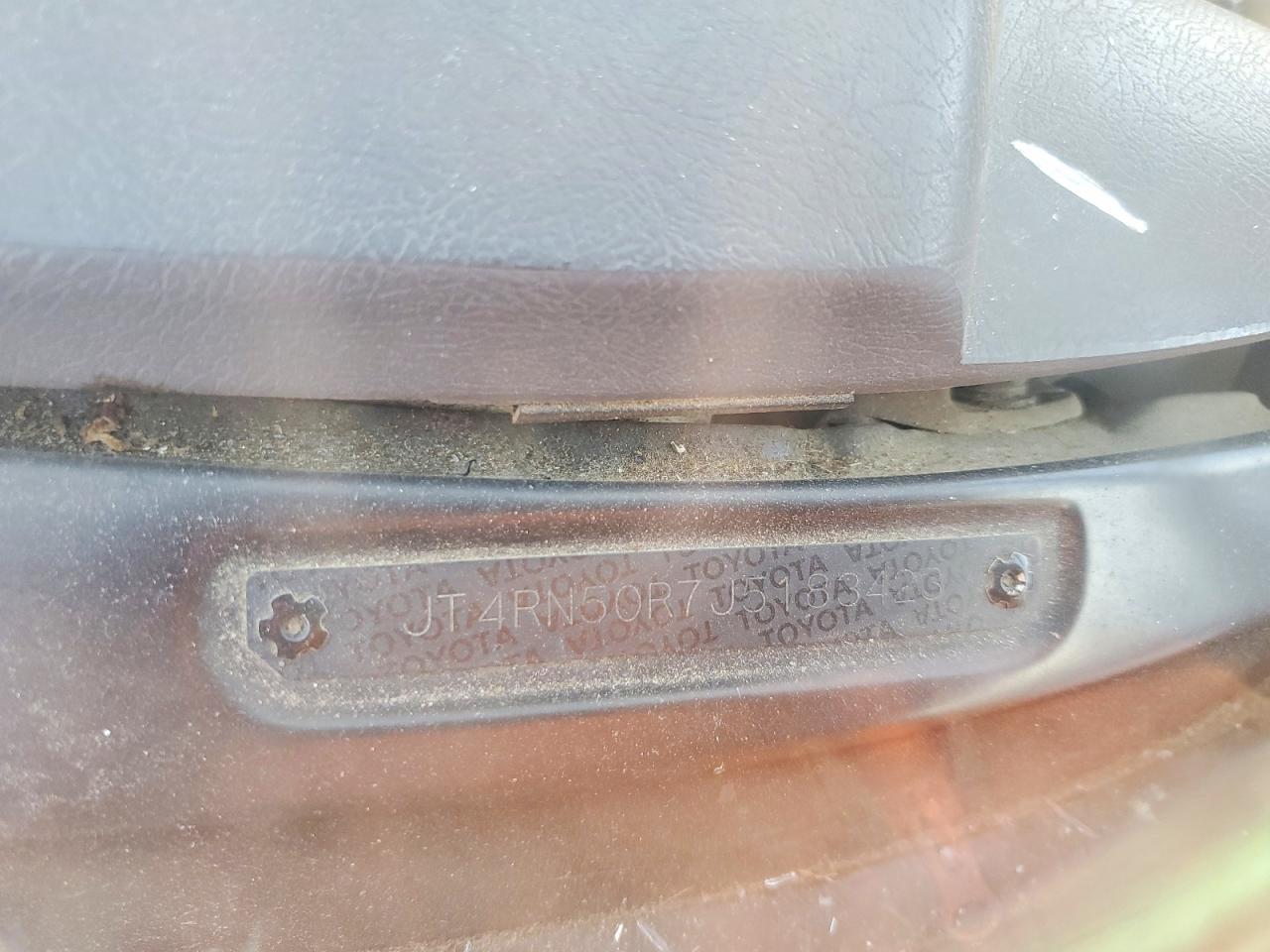 1988 Toyota All other VIN JT4RN50R7J5183423 photo 12