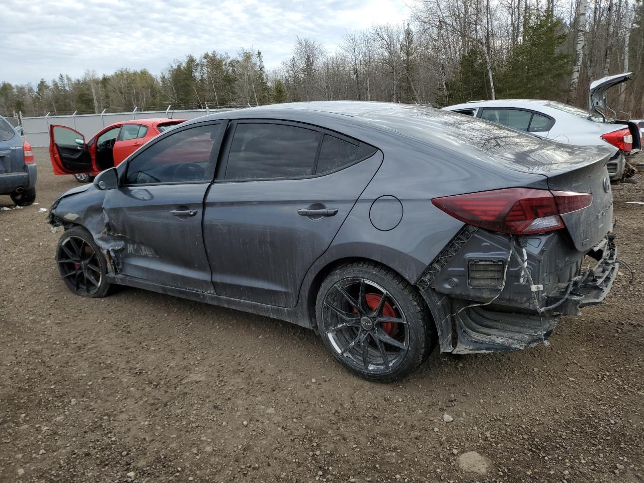 2019 HYUNDAI Elantra VIN KMHD74LF5KU788897 photo 2