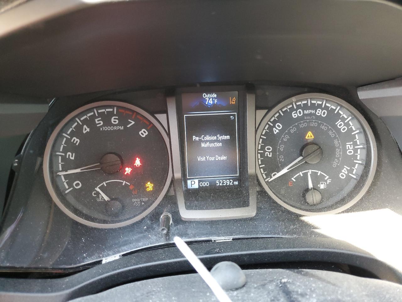 2020 TOYOTA Tacoma VIN 3TMCZ5ANXLM341093 photo 9